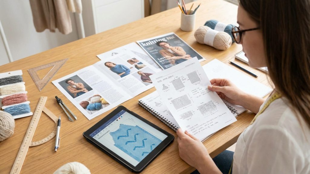 ¿Qué debes saber sobre la creación de cuadernos y revistas de tejido?