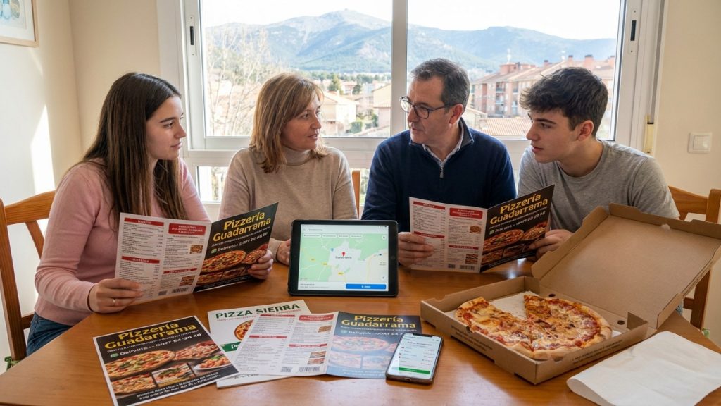 ¿Cómo elegir dónde pedir pizza en Guadarrama?