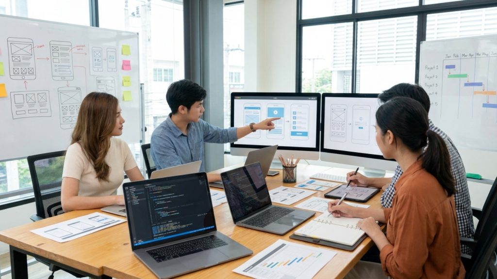 ¿Qué implica que se esté realizando la web de un proyecto?