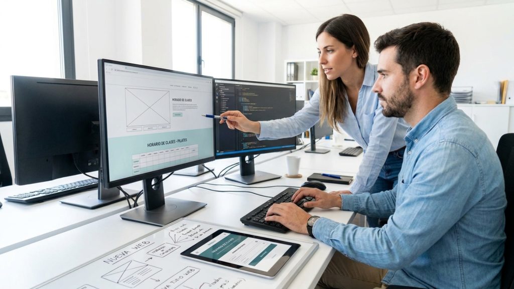 ¿Qué significa que se está realizando la web y qué te ofrecerá?