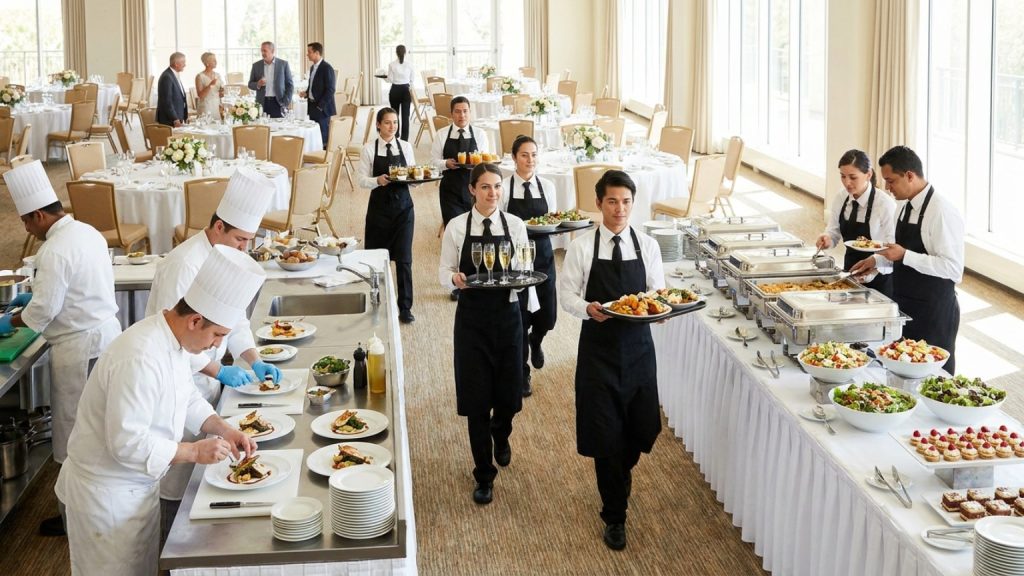 ¿Qué es el catering para eventos y cómo funciona?