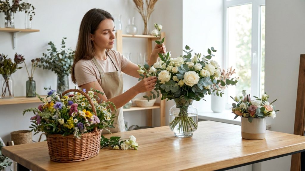 ¿Qué son los centros de flores y cómo se eligen?