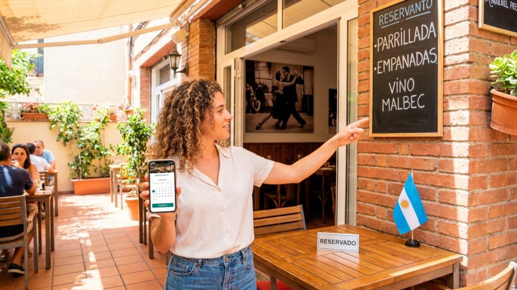 ¿Cómo reservar un restaurante argentino en Barcelona para una experiencia auténtica?