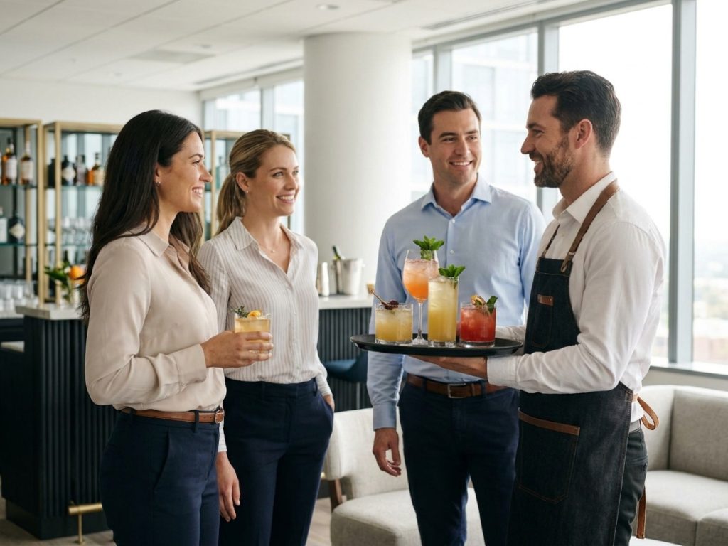 Elevate Your Corporate Events with Our Business Cocktail Service