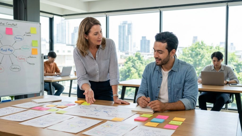 ¿Qué es un consultor de creatividad y cómo impulsa tus ideas?