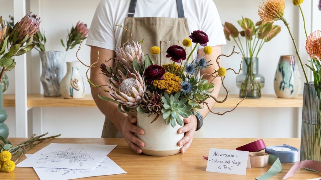 ¿Qué son los arreglos en florales únicos?