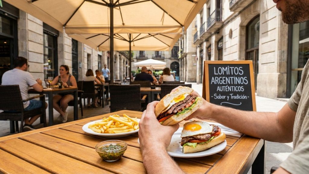 ¿Qué hace tan especiales a los lomitos argentinos en Barcelona?