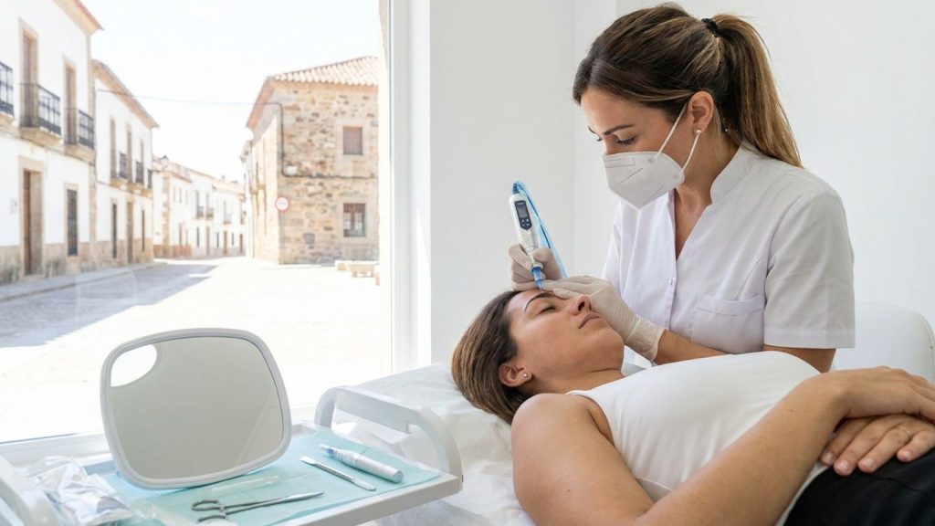 ¿Qué es la micropigmentación de cejas y por qué es popular en Extremadura?