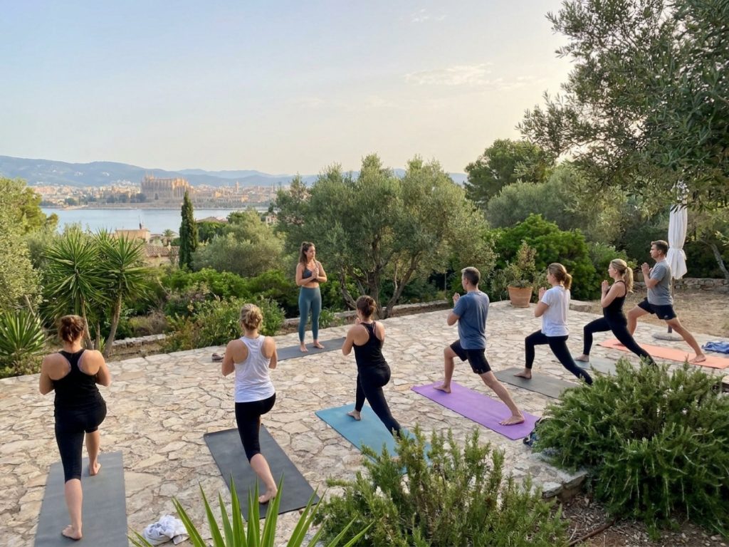 Yoga al aire libre en Palma: Tu oasis de bienestar
