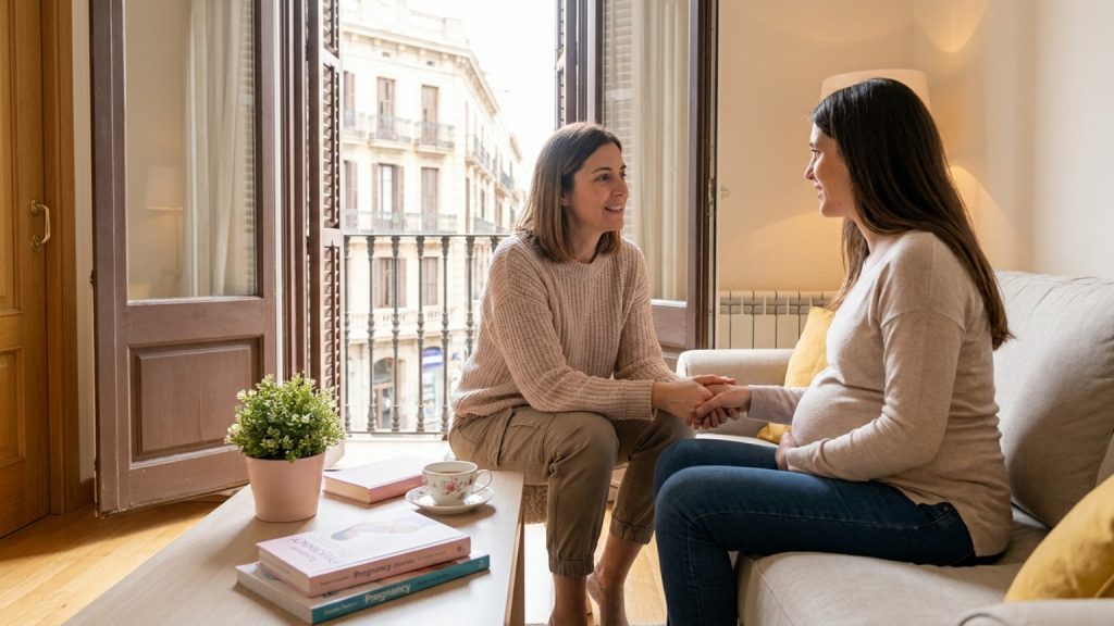 ¿Qué es una doula en España y cómo puede acompañarte?