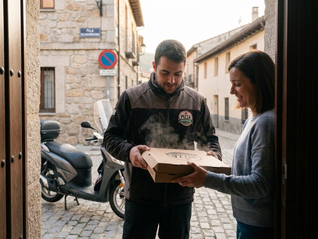 Pide tu pizza a domicilio en Guadarrama