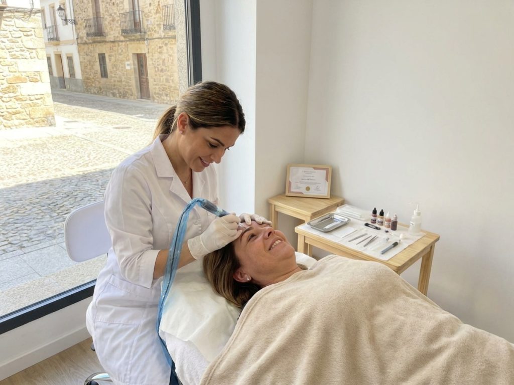 Micropigmentación de cejas en Extremadura: Define tu mirada