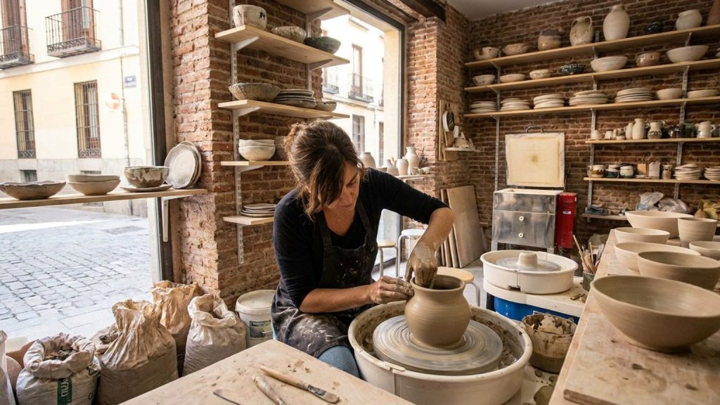 ¿Qué es la cerámica artesanal en Madrid y por qué nos cautiva tanto?