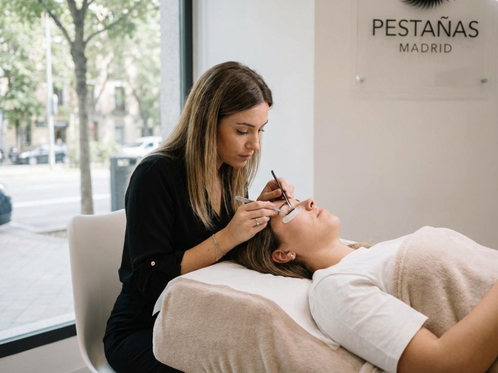 Pestañas profesionales en Madrid para ti