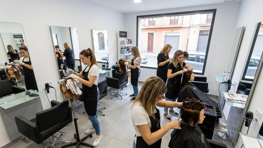 ¿Qué formación ofrecen los cursos de peluquería en Reus?