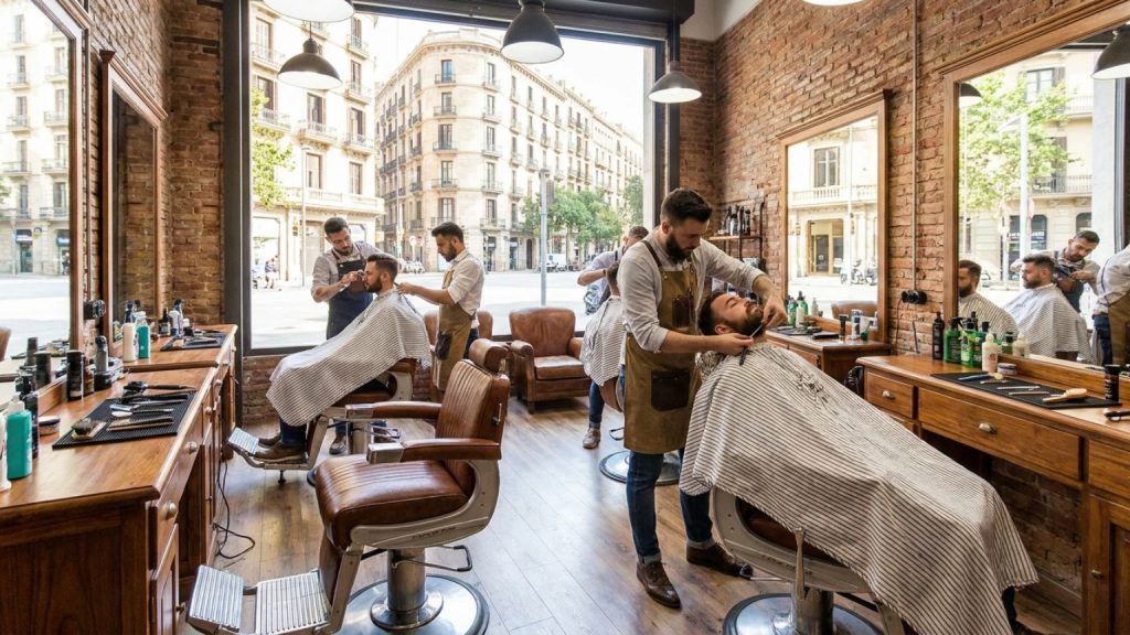 ¿Qué buscar en una peluquería para caballeros en Barcelona?