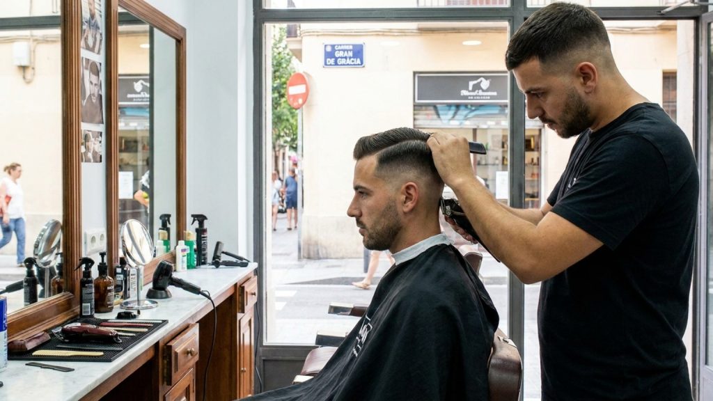 ¿Qué es importante al buscar un corte de pelo para hombre en Barcelona?