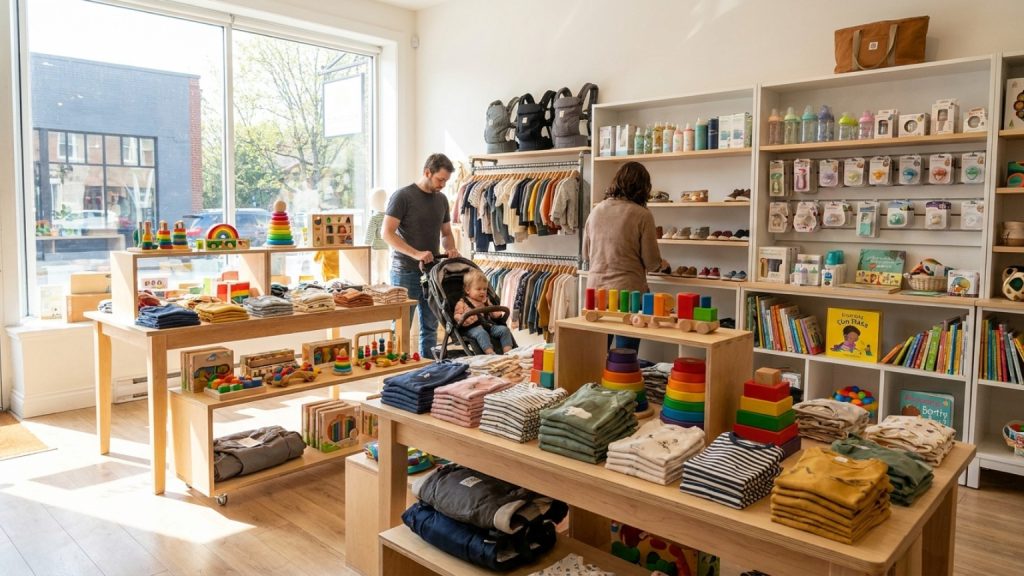 ¿Qué es una tienda infantil y qué debemos buscar en ella?