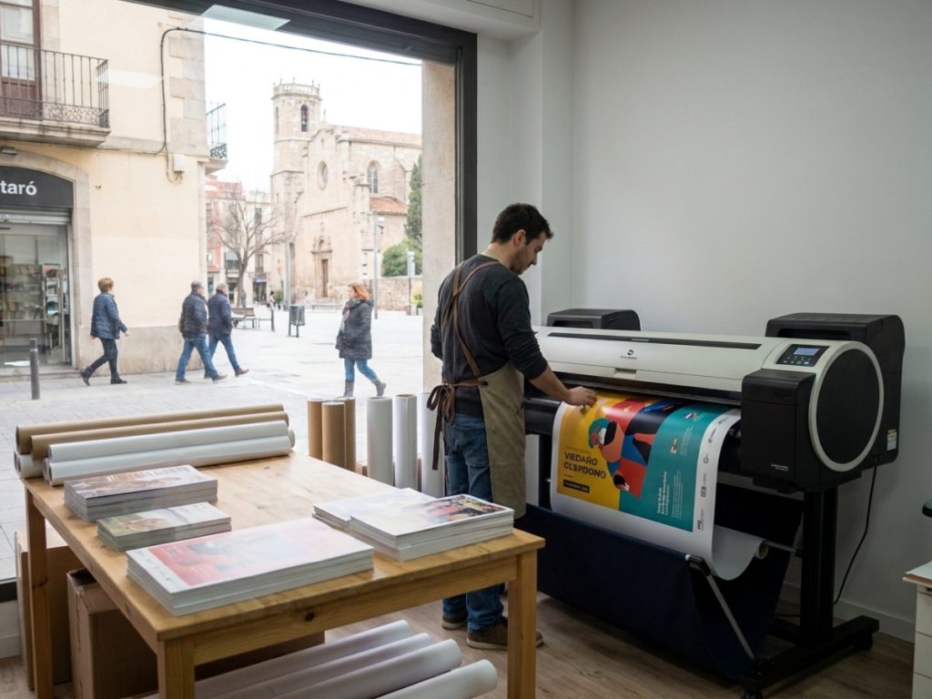 Tu taller de impresión en Mataró para proyectos profesionales