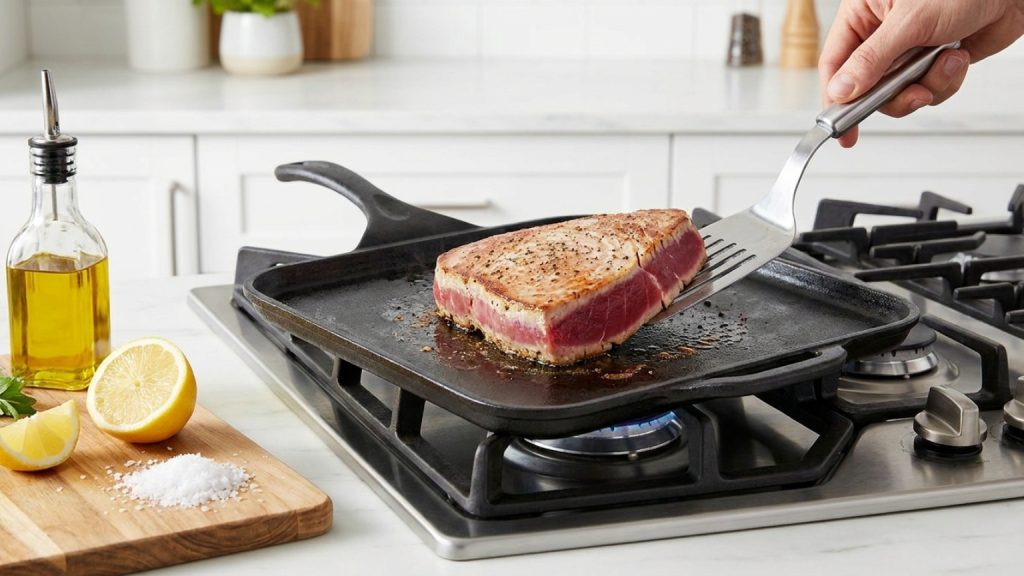 ¿Cómo hacer un lomo de atún a la plancha perfecto en casa?
