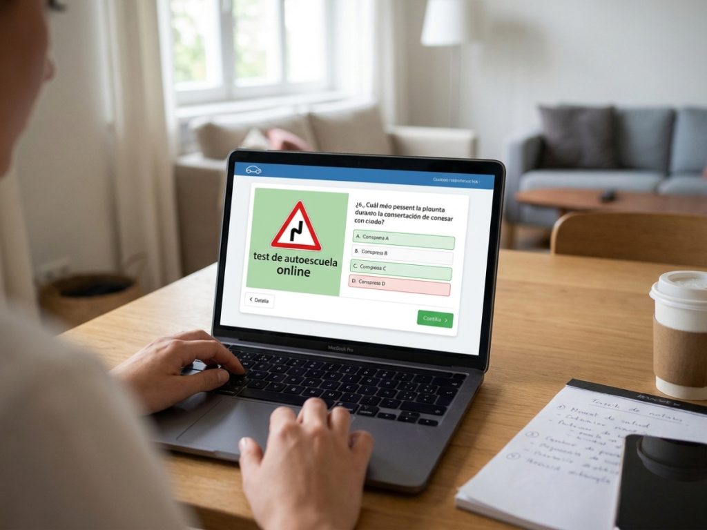 Prepara tu carné con nuestro test de autoescuela online