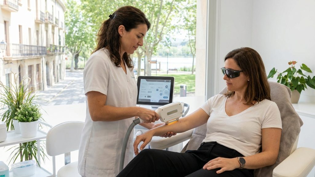 ¿Qué es la depilación láser LED y cómo funciona en Banyoles?