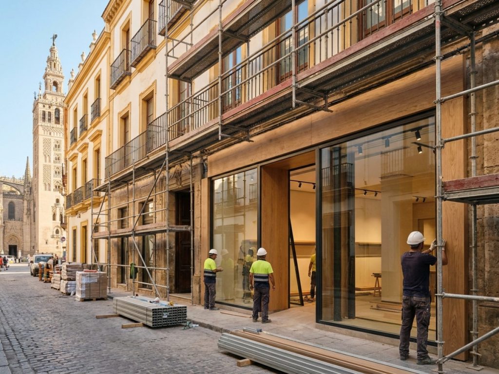 Construcción de espacios retail en Sevilla: su proyecto, nuestra experiencia