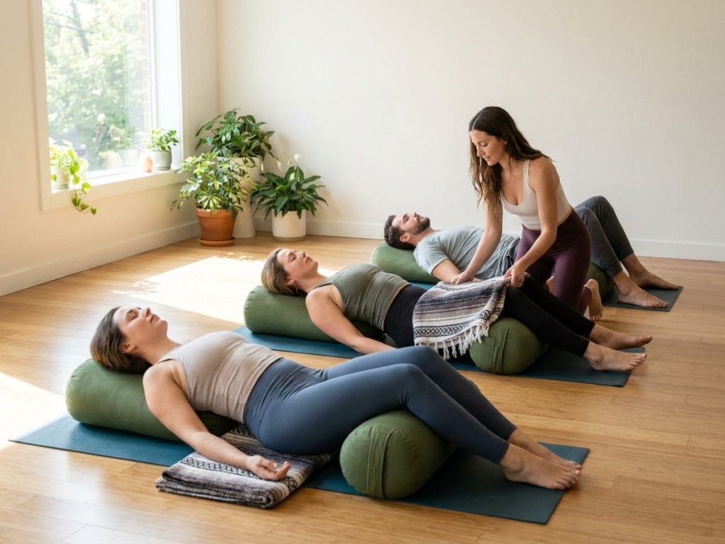 Descubre el Yoga Restaurativo: Bienestar y Calma