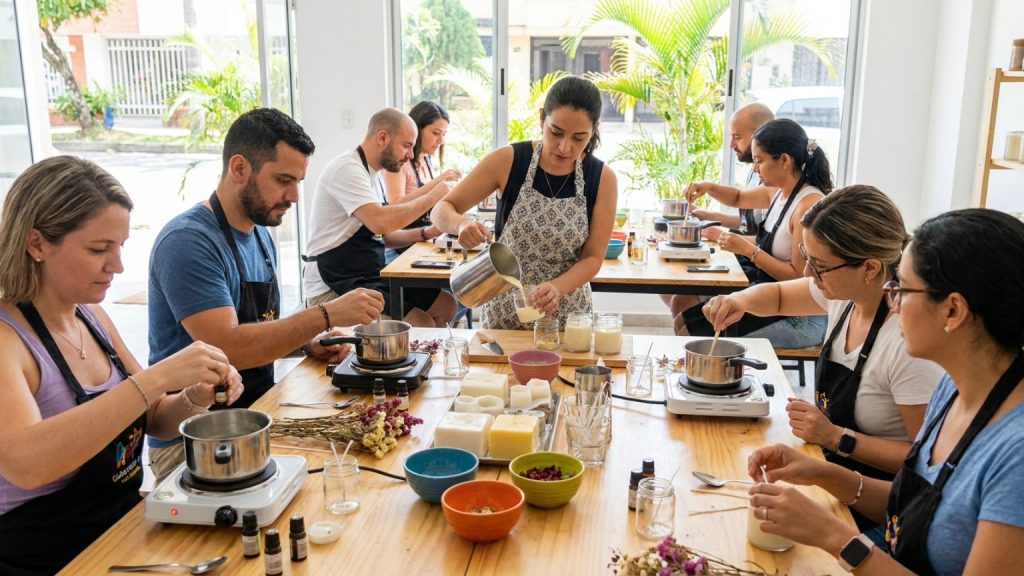 ¿Qué son los talleres de velas en Cali y qué puedes aprender en ellos?