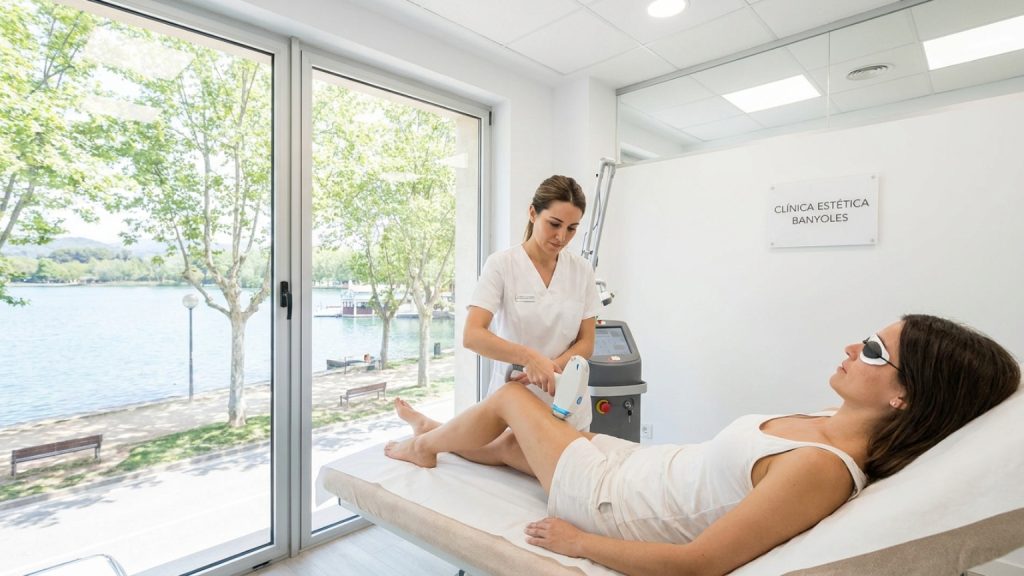 ¿Qué es la depilación láser y cómo funciona este tratamiento en Banyoles?