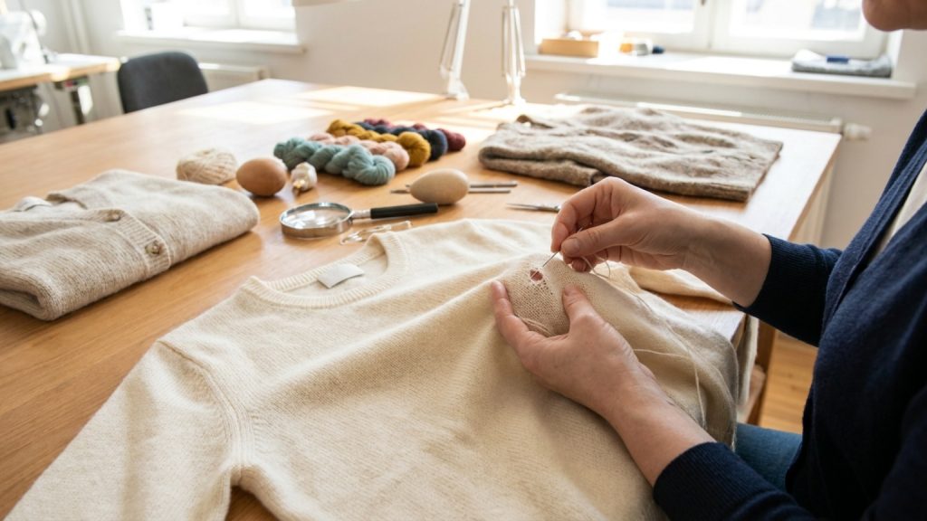 ¿Qué es la restauración de prendas de punto y por qué es tan valiosa?