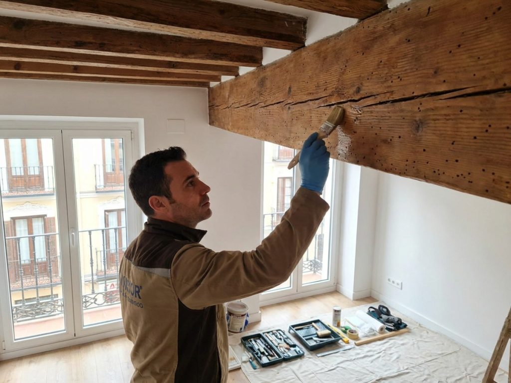 Eliminación de Carcoma en Madera en Madrid: Protege tus muebles