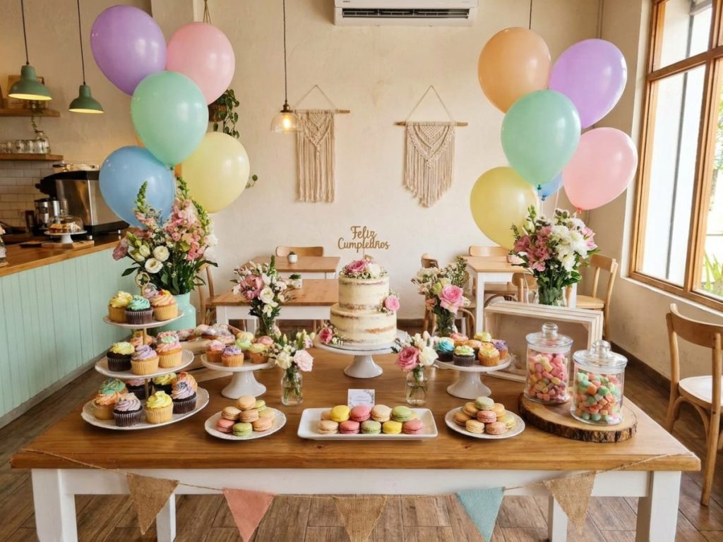 Mesas dulces para cumpleaños: la clave de tu celebración