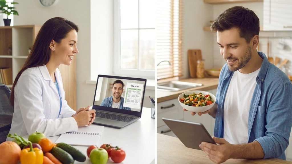 ¿Qué es un nutricionista online y cómo funciona su servicio?