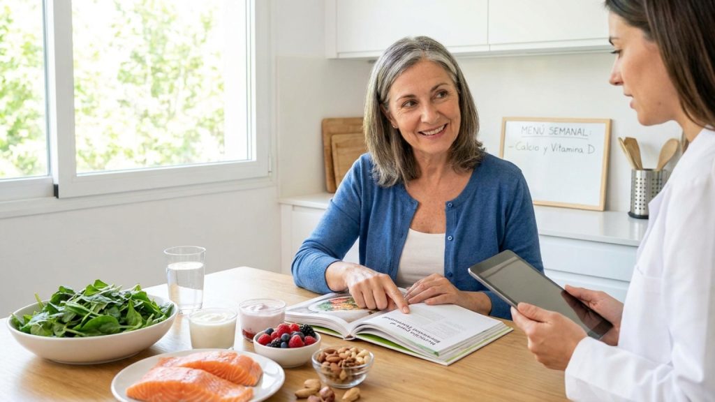 ¿Cuál es la importancia de la nutrición en la menopausia?