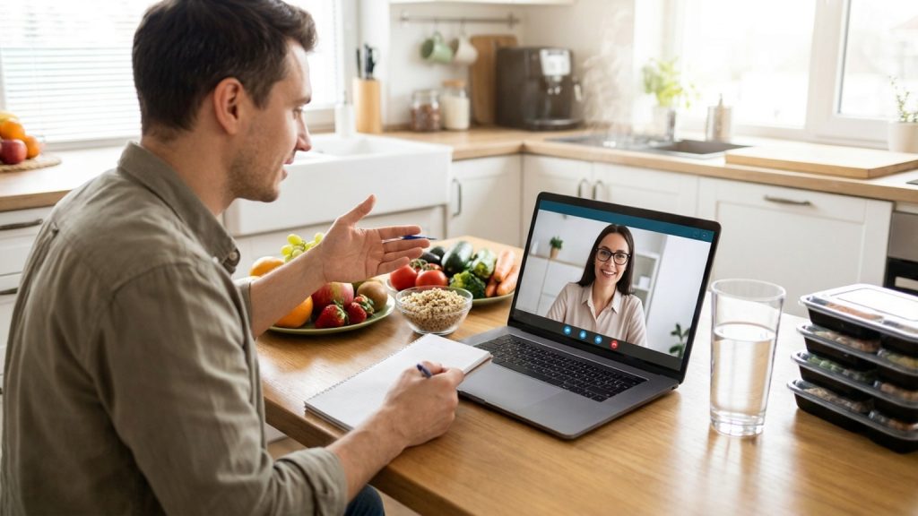 ¿Qué es un nutricionista online y cómo puede ayudar a mejorar la alimentación?