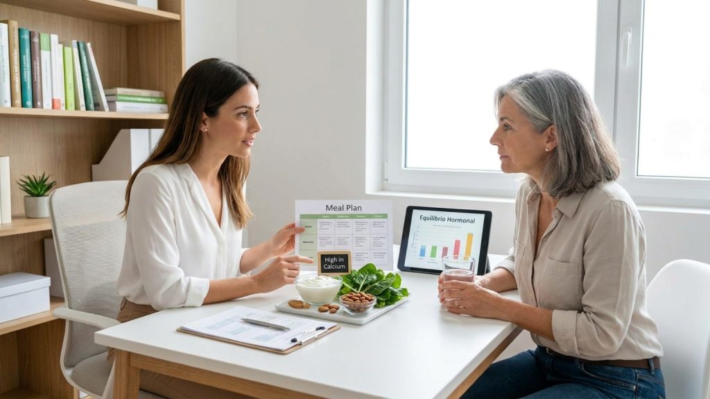 ¿Cómo un nutricionista ayuda en la menopausia?
