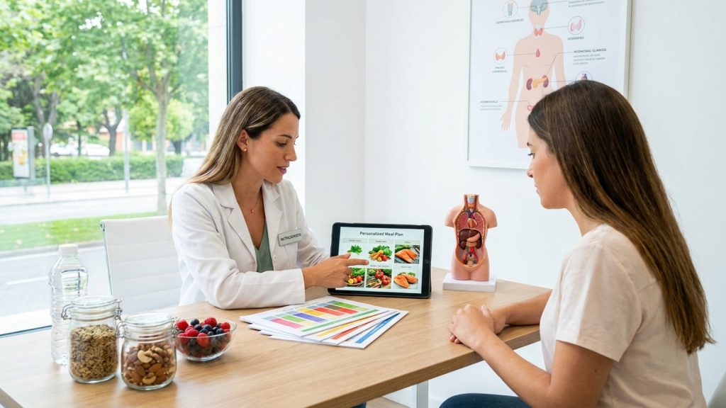 ¿Qué hace un nutricionista de hormonas para el equilibrio corporal?