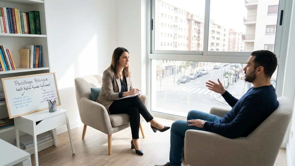 ¿Cómo puede ayudar una psicóloga bilingüe árabe y español?