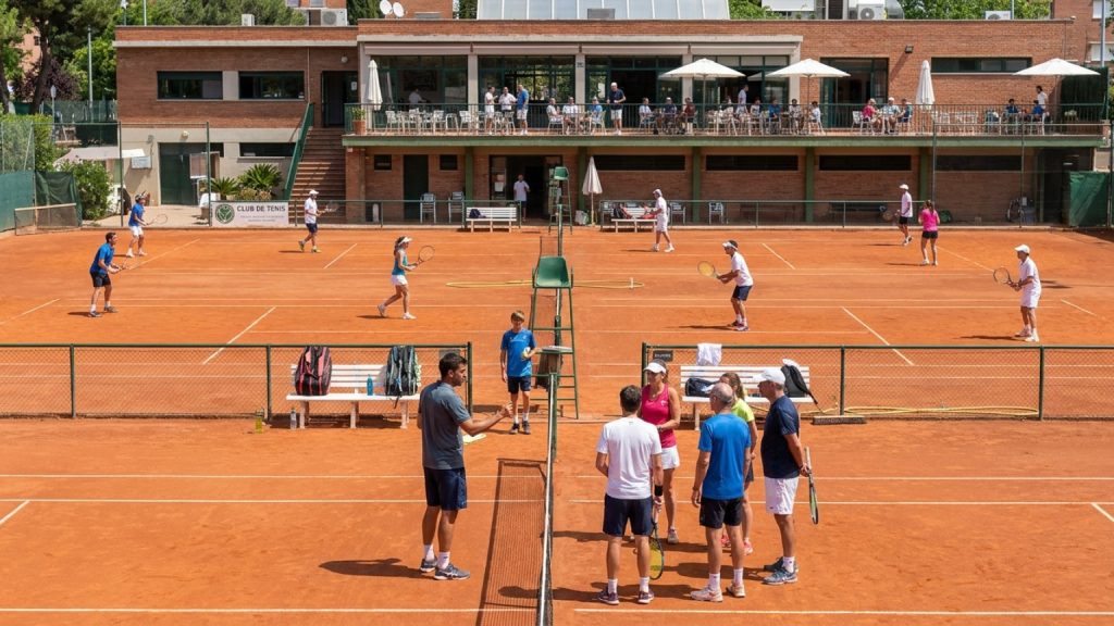 ¿Qué es un club de tenis y qué ofrece a sus miembros?