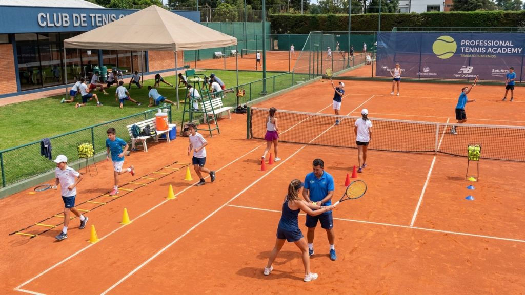 ¿Qué es un campus de tenis club y por qué es una opción para los jugadores?