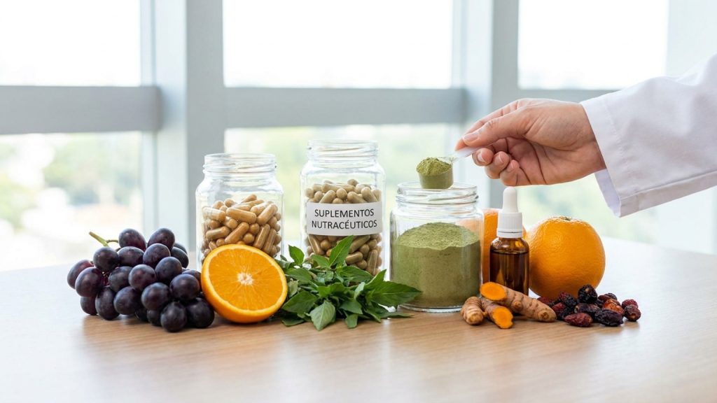 ¿Qué son los suplementos nutraceuticos y cómo benefician la salud?