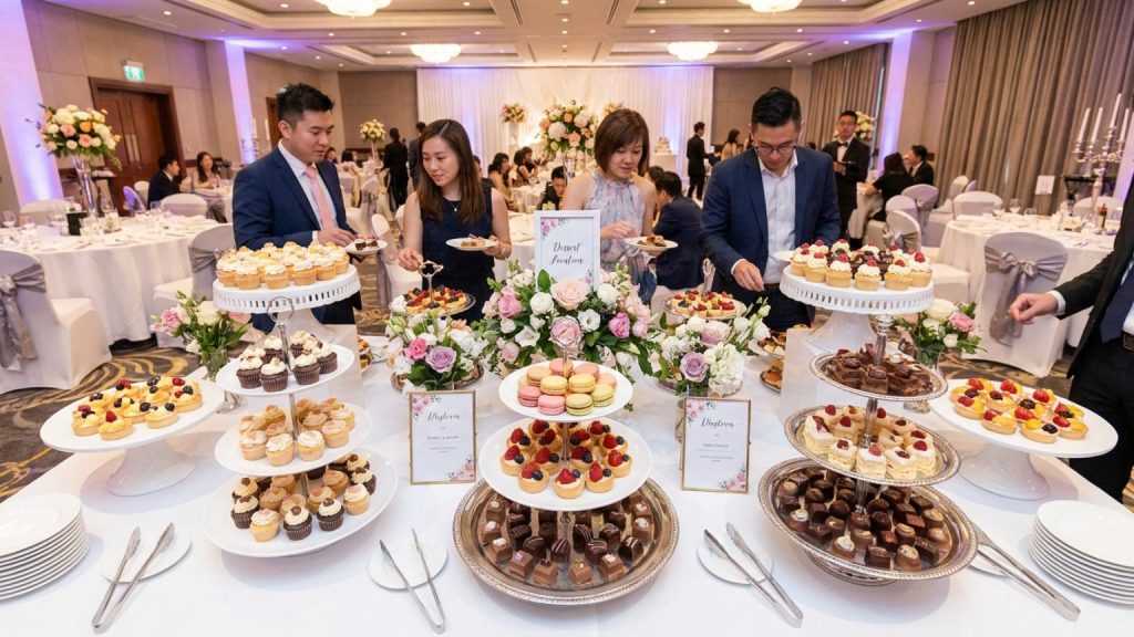 ¿Qué son las bandejas dulces para eventos?