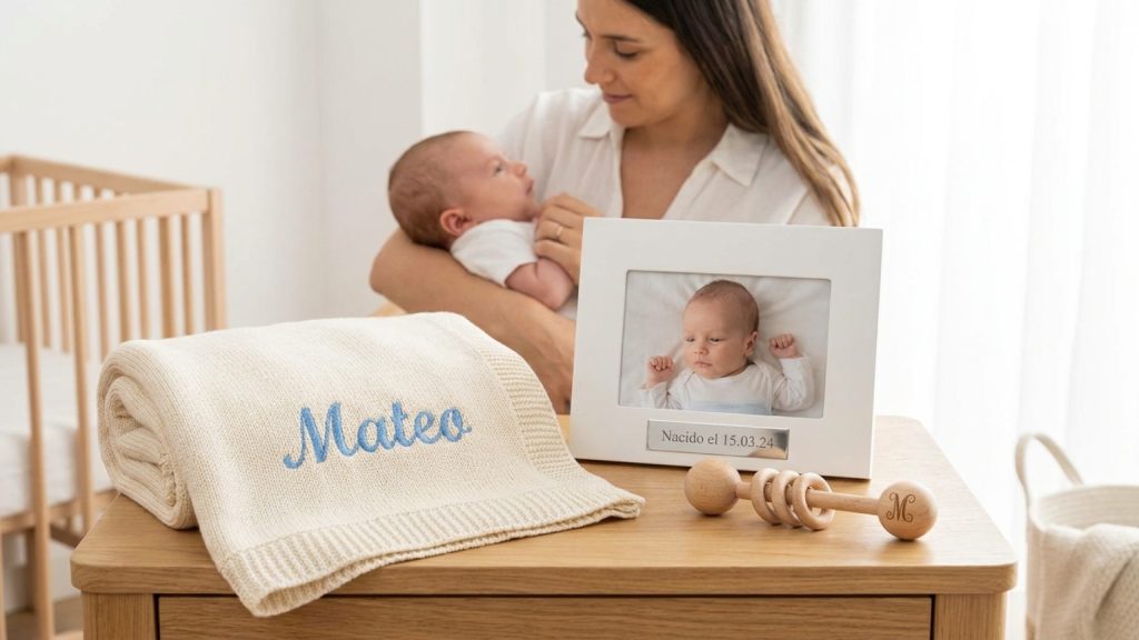 ¿Qué son los regalos para bebé personalizados?