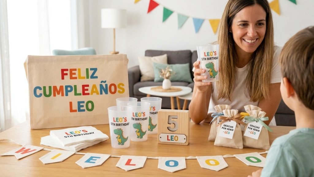 ¿Qué son los accesorios de cumpleaños personalizados?