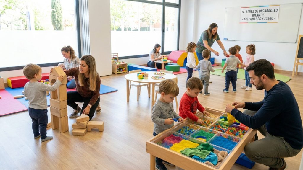 ¿Qué son los talleres de desarrollo infantil?