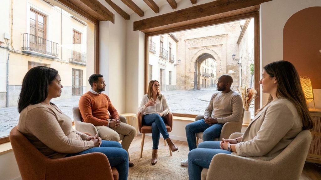 ¿Qué es la terapia grupal en Granada y cómo beneficia a las personas?