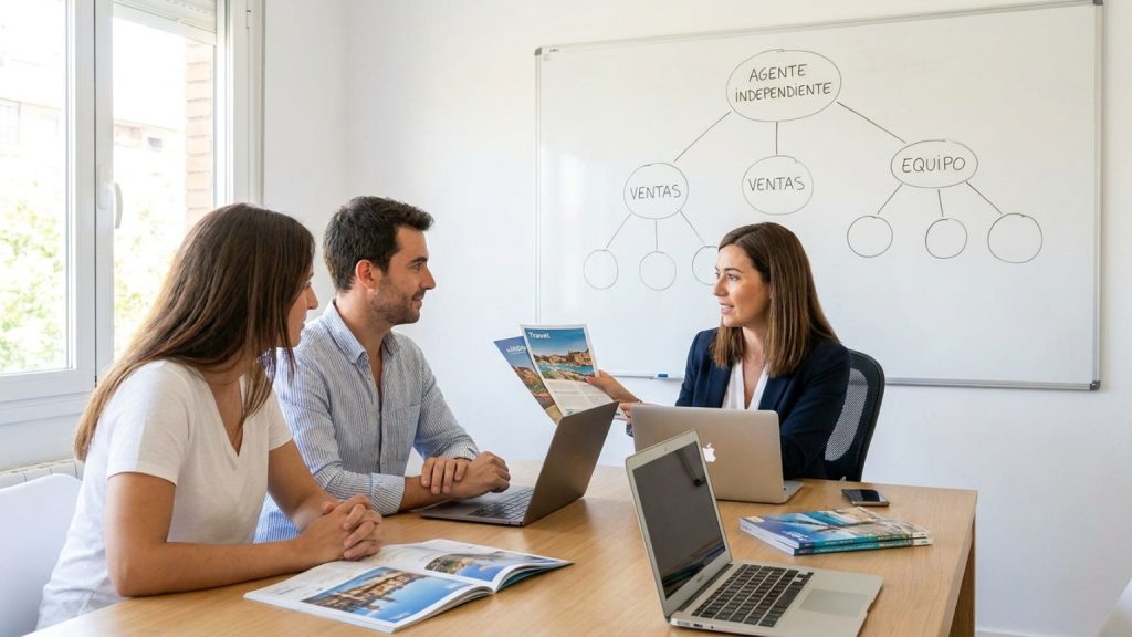 ¿Qué es un negocio de viajes multinivel y cómo se estructura?