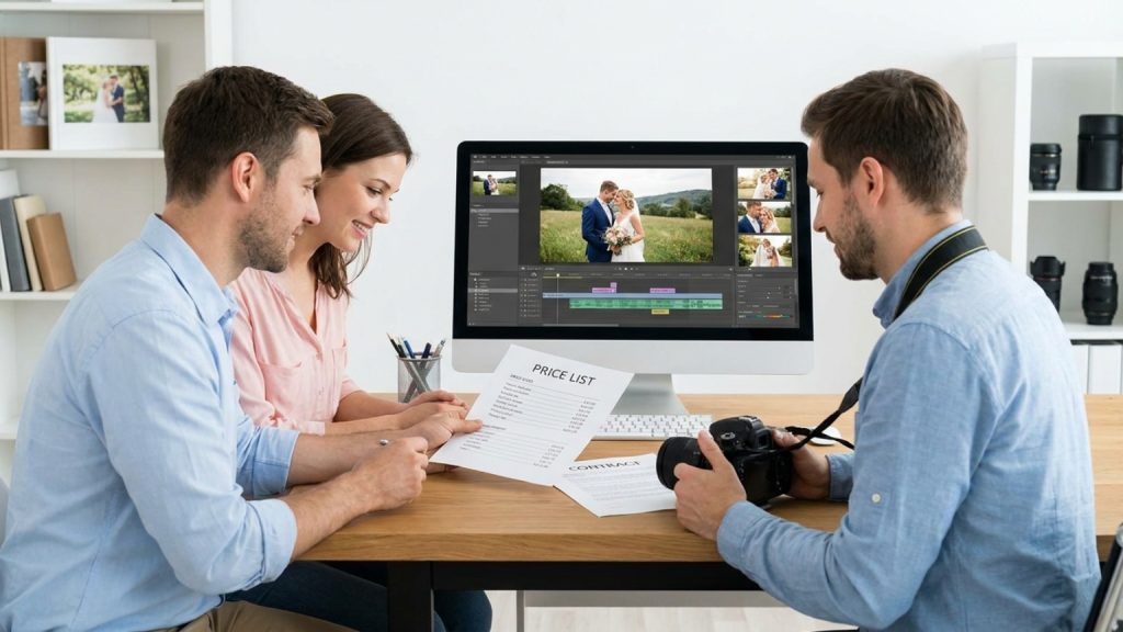 ¿Qué determina el precio de un fotógrafo de bodas?