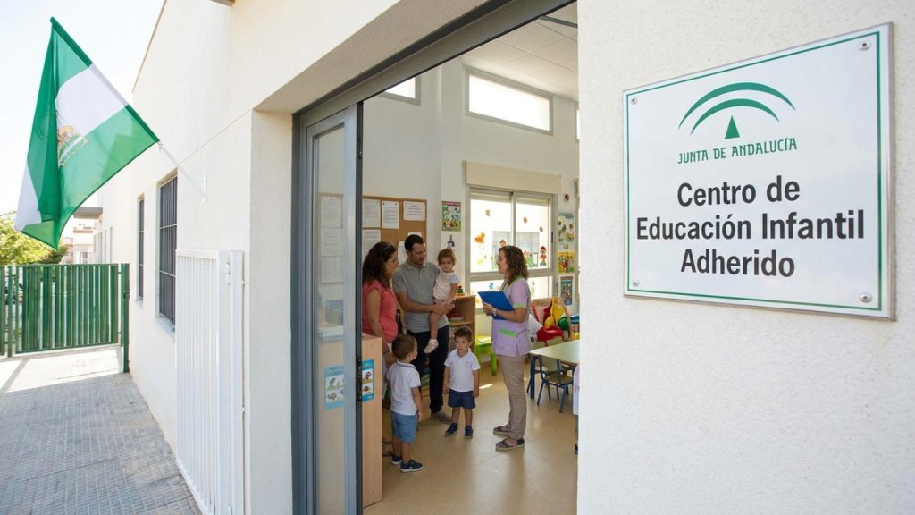 ¿Qué es una escuela infantil adherida a la Junta de Andalucía?